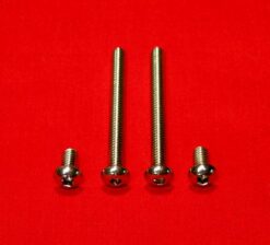 2006 & Up Dynas Show Polished Buttonhead Rear Fender Support Kit