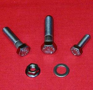 252 Pc Cadillac 322/346 Flathead Stainless Hex Bolt Engine Kit