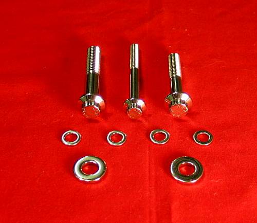 RED BLACK POW MIA R054 Red Billet Hex Faring Windshield Bolt Kit For Harley