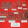 208 Pc Ford Y-Block Hex Head Engine Bolt Kit For 55-57 T-Birds
