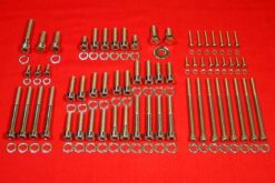 GM TPI Tuned Port Injection Polished Stainless Top Half Bolt Kit