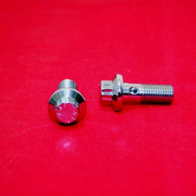 12 Pt Polished Stainless Brembo Master Cylinder Banjo Bolt Kit