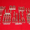 1987-88 Tecate 4 Polished Stainless ATV Engine Only Bolt Kit