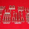 2008-14 KFX400 Polished Stainless ATV Engine Only Bolt Kit