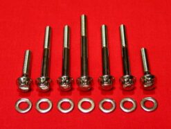 1986-1990 Sportster Polished Grade 8 Engine Mounts
