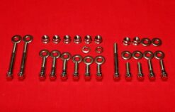 1988-1998 Polished Grade 8 Stainless FXR & FL Engine Mounts