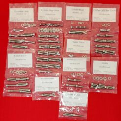 SUZUKI 1979-1983 GS1000G GS1100G SHAFT DRIVE POLISHED STAINLESS STEEL ENGINE BOLT KIT SET