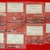 KAWASAKI 1973-1975 MACH 1 S1-A S1-B S1-C 1976 KH250 A5 POLISHED STAINLESS STEEL ENGINE BOLT KIT