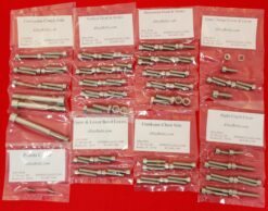 DUCATI 1971-1974 ROUNDCASE 750GT 750 SPORT POLISHED STAINLESS STEEL ENGINE BOLT KIT
