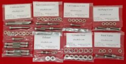 Yamaha YFS200 Blaster Polished Stainless Steel ATV Engine Only Bolt Kit