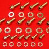 1968-73 HONDA CB350 CL350 POLISHED STAINLESS STEEL CARB BOLT KIT