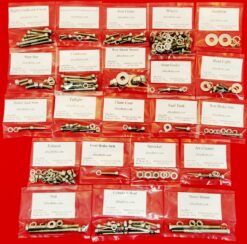 HONDA 1967-1969 Z50M MONKEY POLISHED STAINLESS STEEL BOLT SCREW KIT