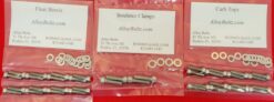 HONDA 1984-1987 GL1200 GOLDWING POLISHED STAINLESS STEEL CARB BOLT KIT