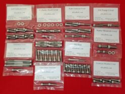 YAMAHA 1980-1981 XS850 POLISHED STAINLESS STEEL ENGINE BOLT KIT