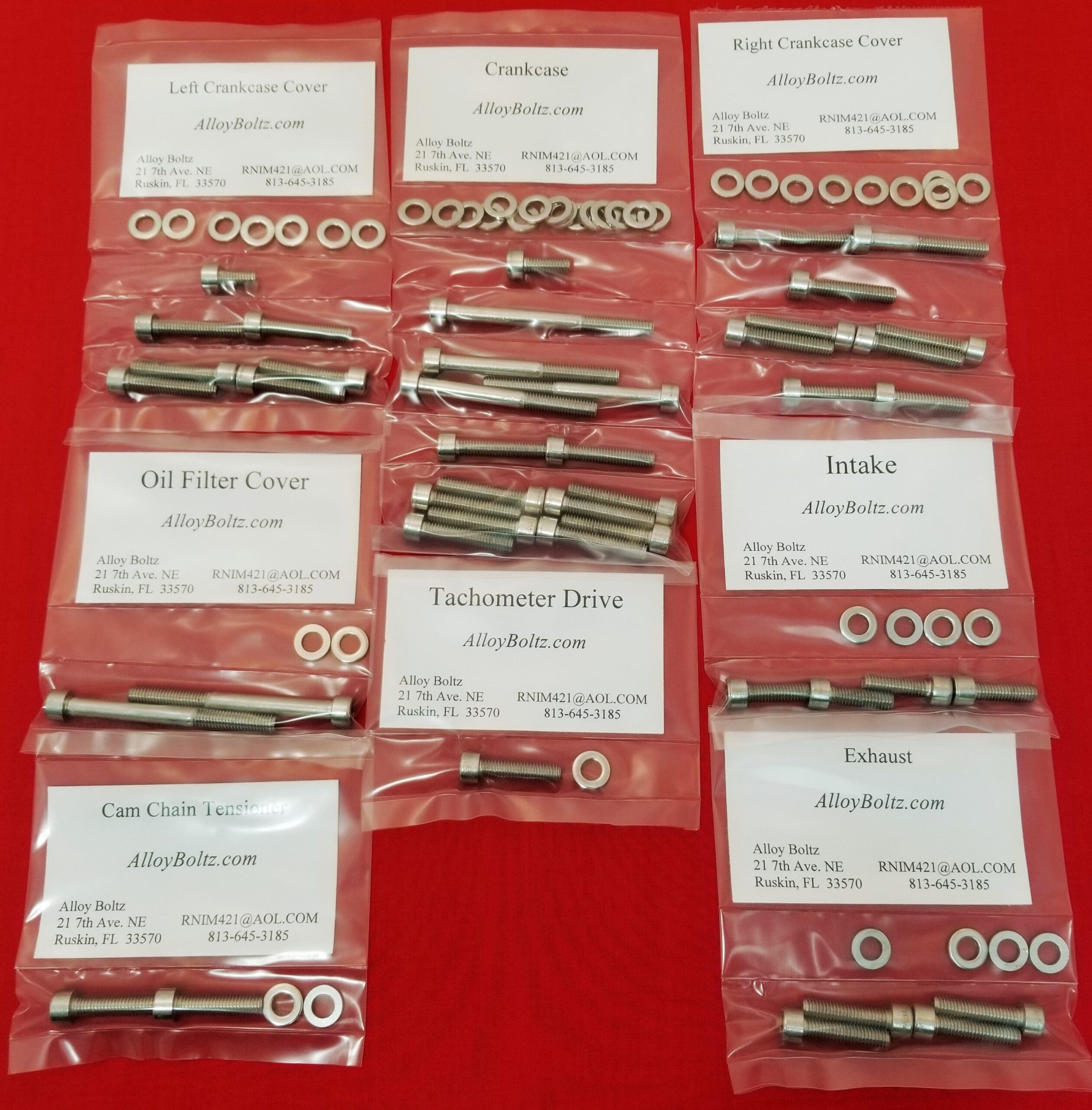 Stainless Steel Engine Bolt Kit For Yamaha XS250 XS360 XS400 (1976-1981) Polished