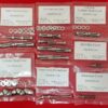 HONDA CB72 CB77 SUPERHAWK POLISHED STAINLESS STEEL ENGINE BOLT KIT