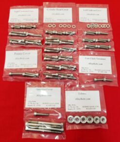 YAMAHA 1976-1979 XS750 POLISHED STAINLESS STEEL ENGINE BOLT KIT