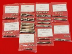INDIAN 2014 & UP CHIEF CHIEFTAIN ROADMASTER POLISHED STAINLESS STEEL ENGINE BOLT KIT