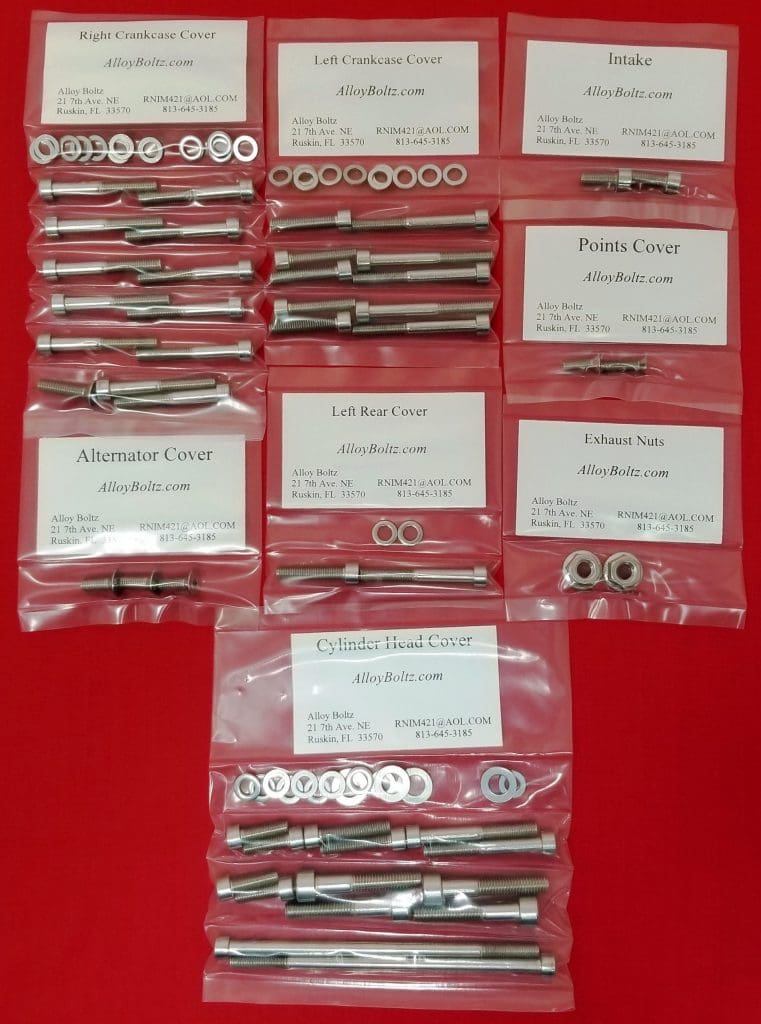 All-In-One 70pc Flange Bolt Kit For Honda Motorcycle Body Panels - Foto 6