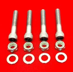 1985-1998 FXR Polished Stainless Front Fender Support Bolt Kit