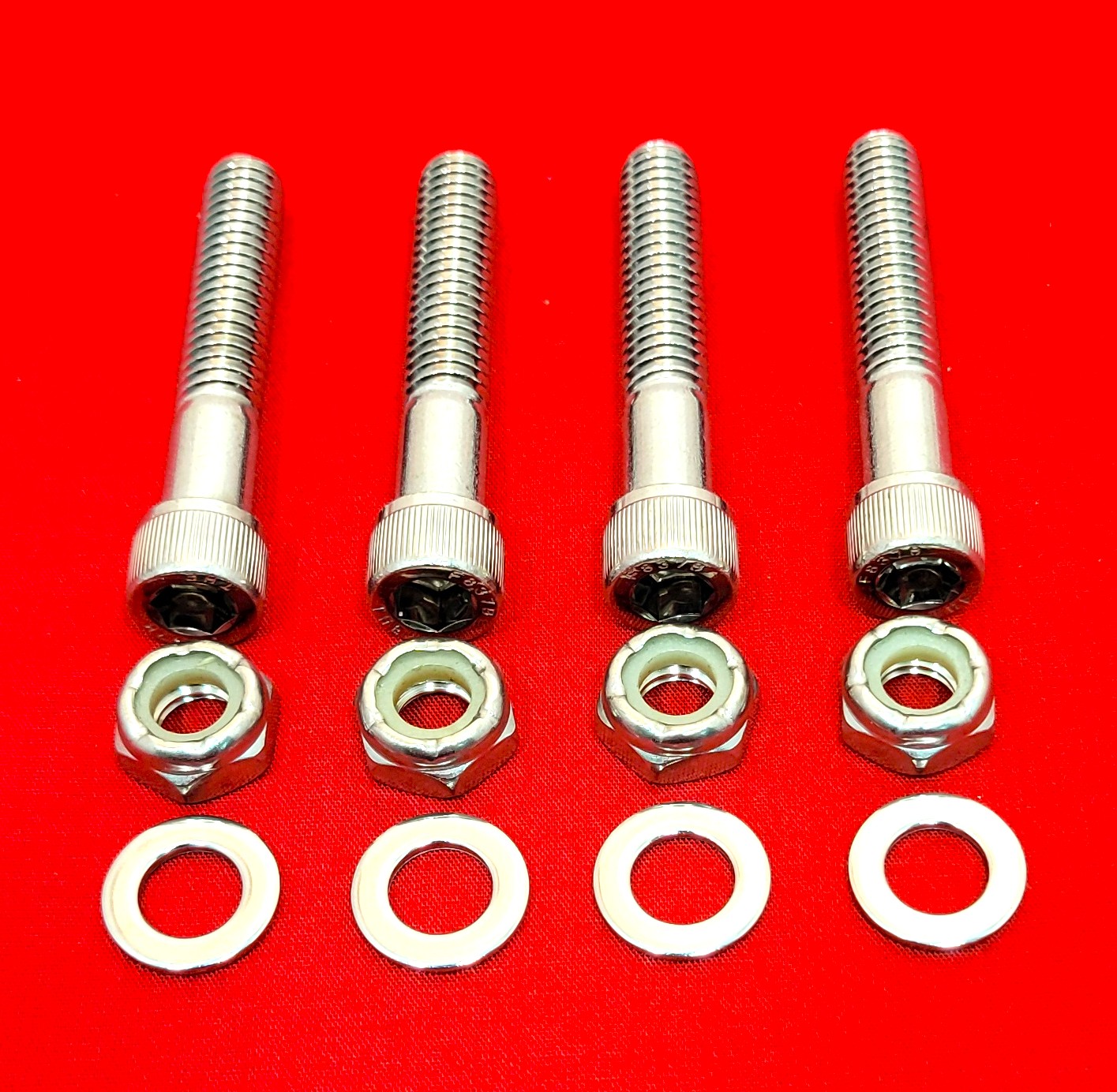 Front & Rear Fender Support Stainless Bolt Kits