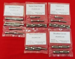 SUZUKI 1993-2004 GSF600 POLISHED STAINLESS STEEL ENGINE BOLT KIT