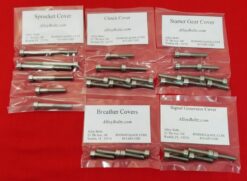 SUZUKI 1995-2006 GSF1200 POLISHED STAINLESS STEEL ENGINE BOLT KIT