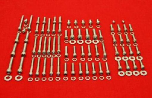 1986-89 TRX2R0R Polished Stainless Engine Only Bolt Kit
