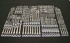 1985-86 Honda ATC350X Polished Stainless ATV Bolt Kit