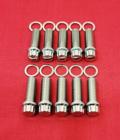 Set of 10 ARP 3/8 x 3/4 Header Bolts With 12pt Head