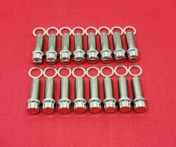 Set of 16 ARP 3/8 x 1 Header Bolts With 12pt Head