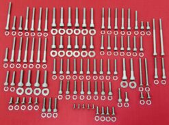 1999-2005 Dyna Polished Stainless Steel Engine Allen Bolt Kit