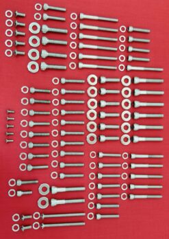 2000-2006 Softail Polished Stainless Engine Allen Bolt Kit