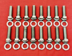 Cadillac 472-500 Stainless Steel Stock Exhaust Manifold Hex Bolt Kit