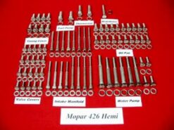 426 Hemi Stainless Steel Engine Allen Bolt Kit
