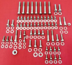 AMC Jeep 1980 & Earlier 6 Cylinder Stainless Steel Engine Allen Bolt Kit Set