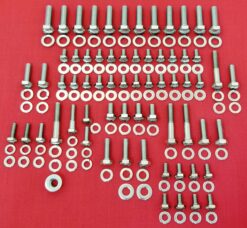 AMC Jeep 1981-1987 6 Cylinder Stainless Steel Engine Hex Bolt Kit Set