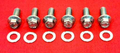 Pontiac Grade 8 ARP Stainless Steel Crank Pulley Bolt Kit