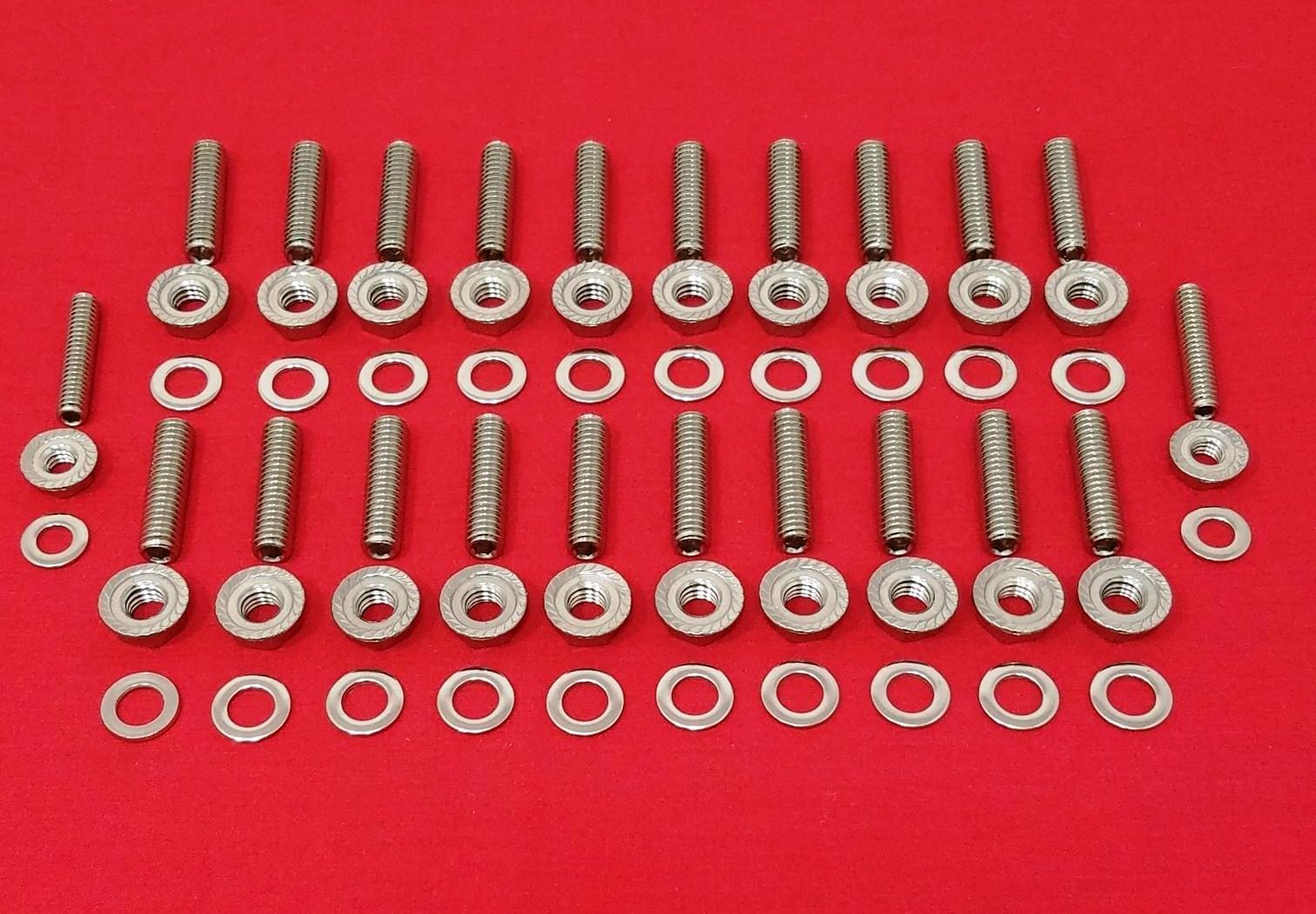 Big Block Chevy BBC Oil Pan & Valve Cover Stud Kit - 1.5" Long Studs Combo