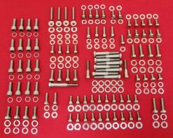 FORD FE 352 390 406 427 428 STAINLESS STEEL ENGINE HEX BOLT KIT