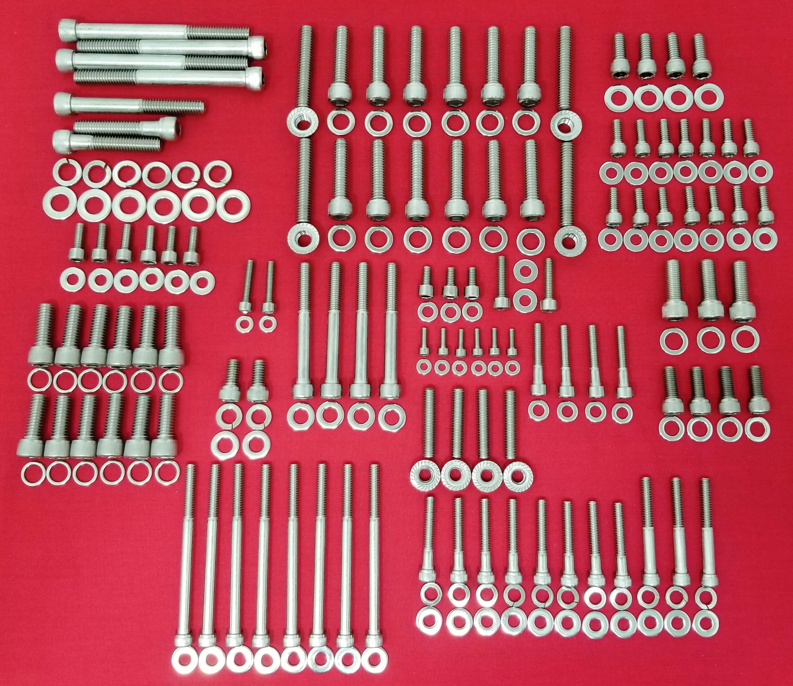 CHEVY LT1 LT4 350 Camaro Corvette Stainless Steel Engine Allen Bolt Kit