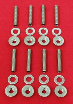 SBC SMALL BLOCK CHEVY 283 305 327 350 400 VALVE COVER STAINLESS STUD BOLT KIT