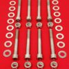 Honda TRX250R A-Arms Polished Stainless Steel Bolt Kit