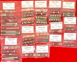 Alternative view of AMC Jeep V-8 Stainless Steel Engine Allen Bolt Kit Set
