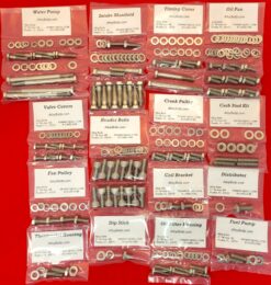 Alternative view of Buick 215 V-8 Stainless Steel Engine Hex Bolt Kit