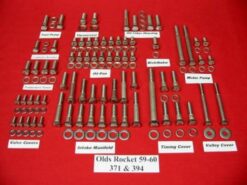 1959-1960 Oldsmobile Olds Rocket Stainless Steel Engine Allen Bolt Kit