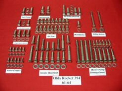 1961-1964 Oldsmobile Olds Rocket Stainless Steel Engine Allen Bolt Kit