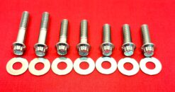2017 & Up FLH-FLT Touring Ultra Road King Street Glide Road Glide Polished Grade 8 ARP Milwaukee 8 Engine Mount Bolt Kit