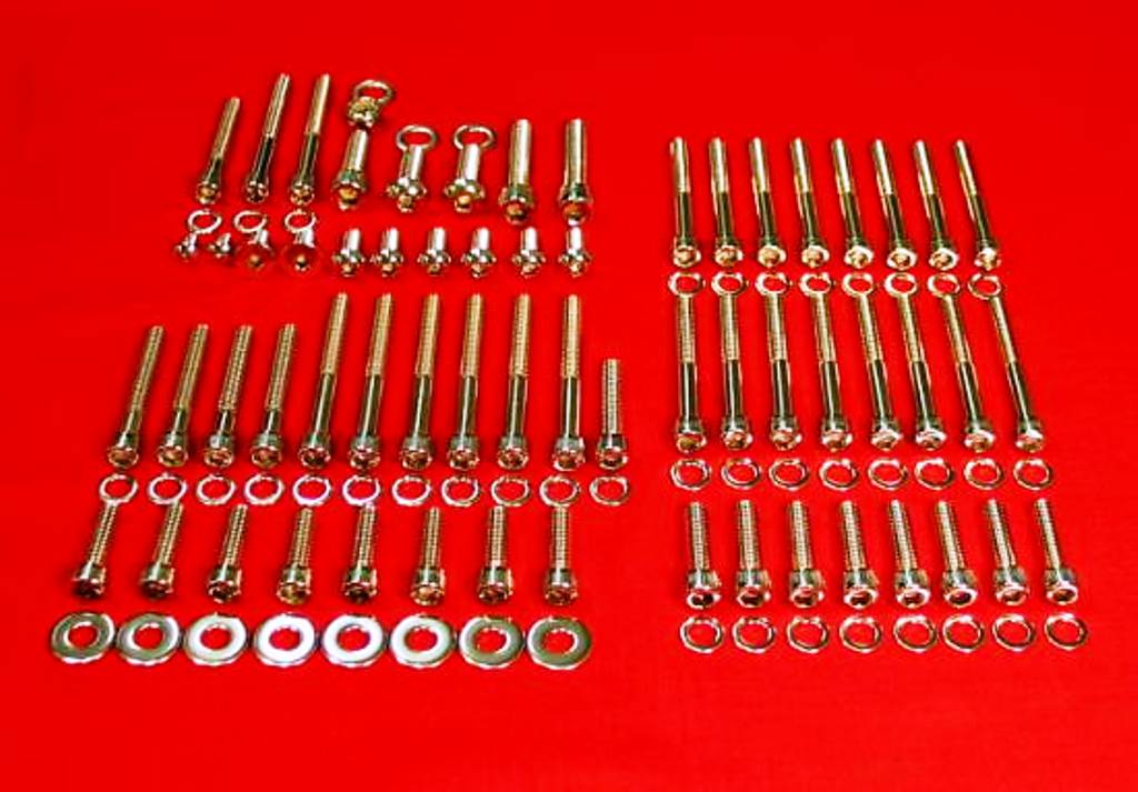 Nut Screw Stainless Fasteners MegaPack Yamaha RD125LC Bolt