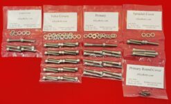 VICTORY 2003-2017 Polished Stainless Steel Engine Bolt Kit Set